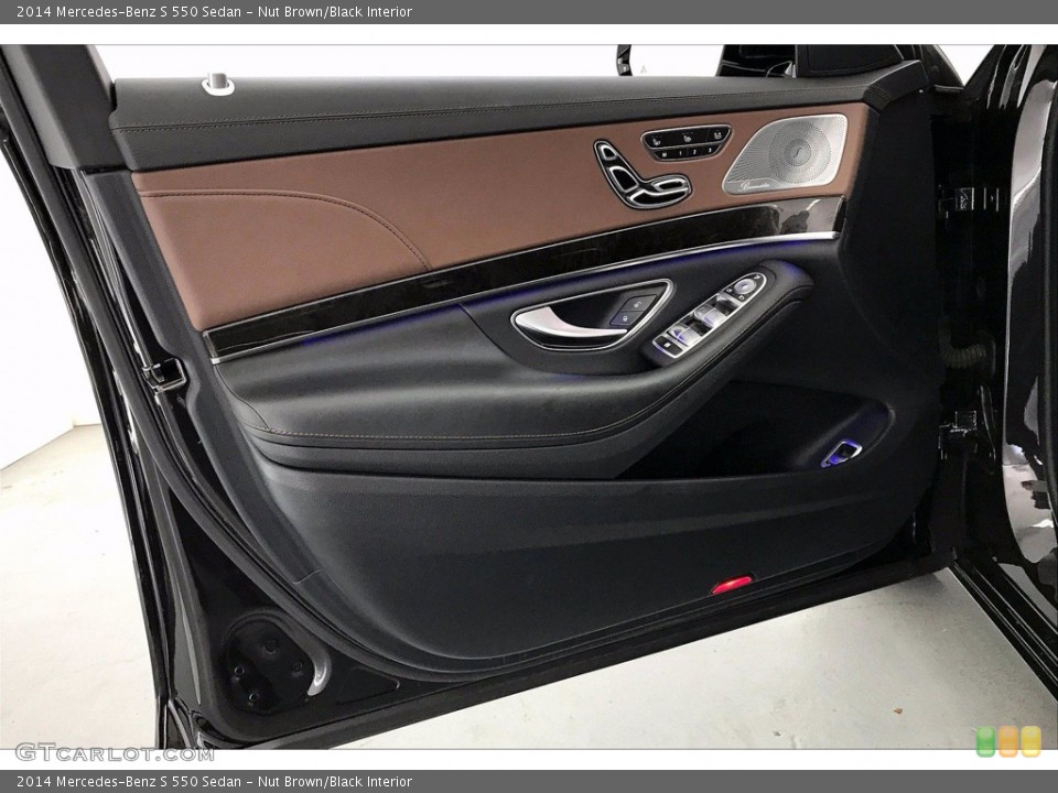 Nut Brown/Black Interior Door Panel for the 2014 Mercedes-Benz S 550 Sedan #141748088