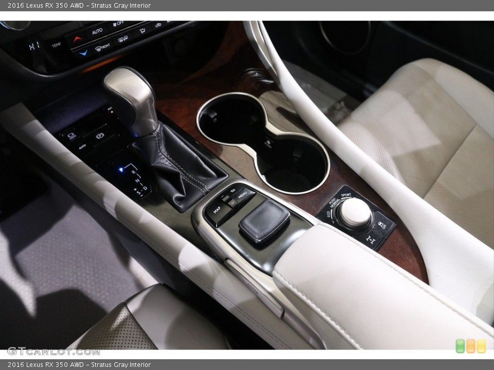 Stratus Gray Interior Transmission for the 2016 Lexus RX 350 AWD #141753597