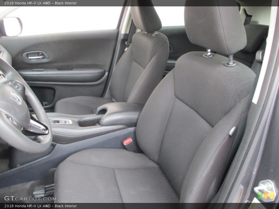 Black Interior Front Seat for the 2018 Honda HR-V LX AWD #141753984