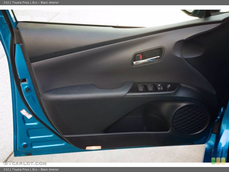 Black Interior Door Panel for the 2021 Toyota Prius L Eco #141760257
