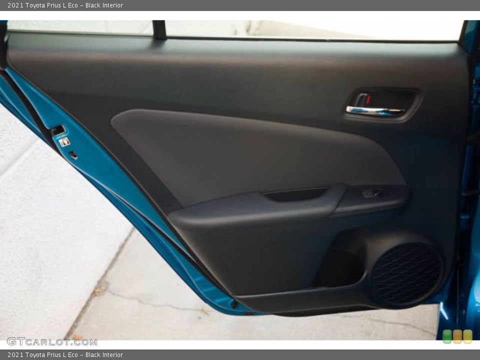Black Interior Door Panel for the 2021 Toyota Prius L Eco #141760266