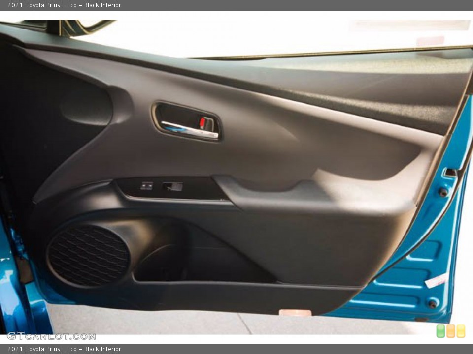 Black Interior Door Panel for the 2021 Toyota Prius L Eco #141760278