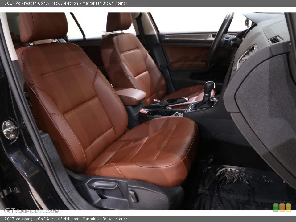 Marrakesh Brown Interior Front Seat for the 2017 Volkswagen Golf Alltrack S 4Motion #141763441