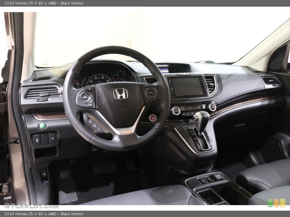 Black Interior Dashboard for the 2016 Honda CR-V EX-L AWD #141763886