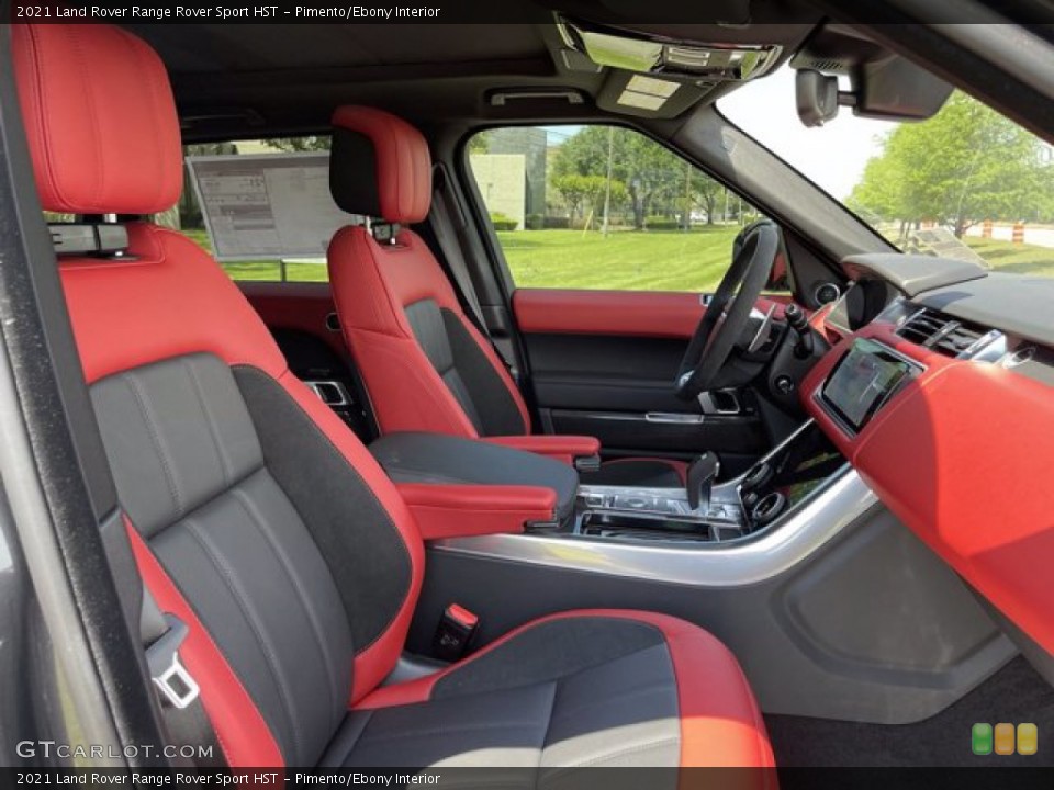 Pimento/Ebony Interior Photo for the 2021 Land Rover Range Rover Sport HST #141764196