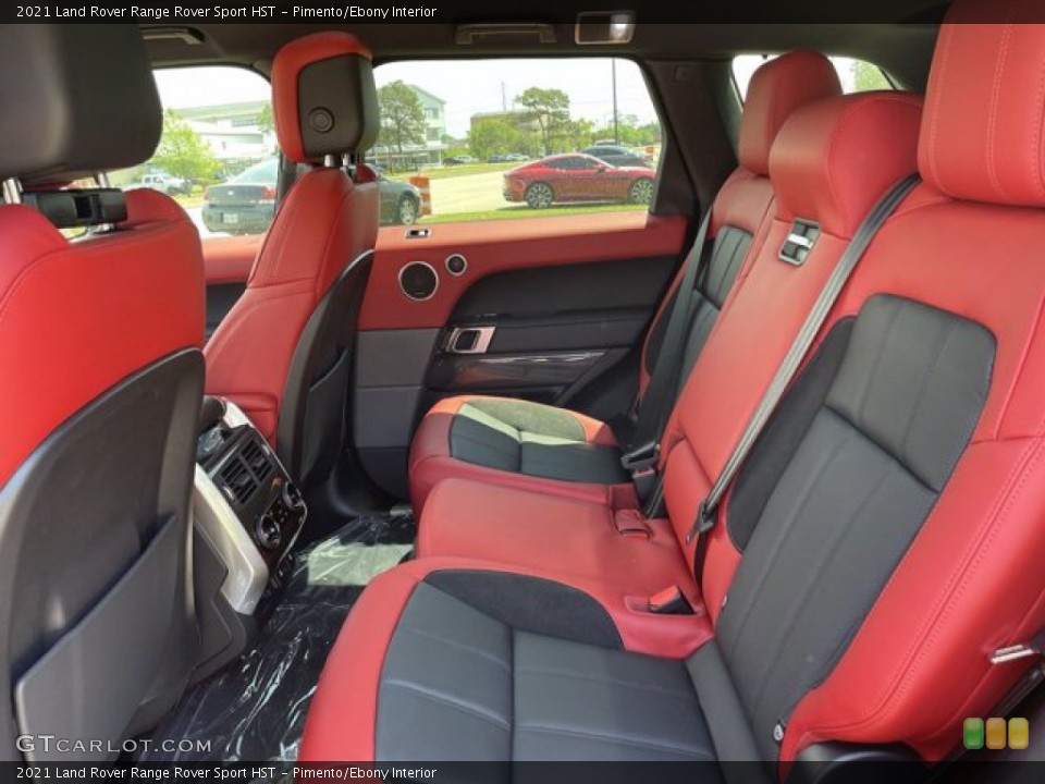 Pimento/Ebony Interior Rear Seat for the 2021 Land Rover Range Rover Sport HST #141764237