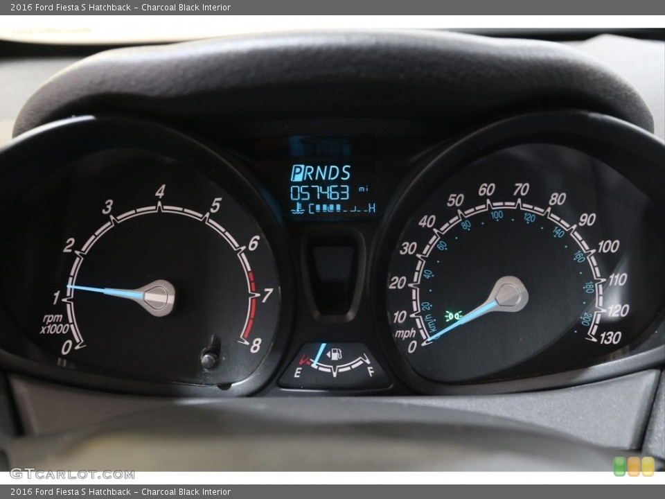 Charcoal Black Interior Gauges for the 2016 Ford Fiesta S Hatchback #141766241