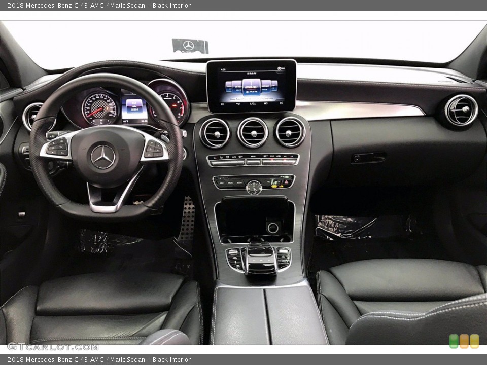 Black Interior Dashboard for the 2018 Mercedes-Benz C 43 AMG 4Matic Sedan #141766883