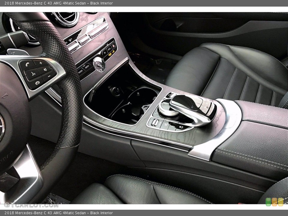 Black Interior Transmission for the 2018 Mercedes-Benz C 43 AMG 4Matic Sedan #141766937