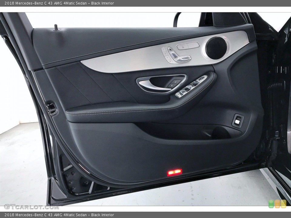 Black Interior Door Panel for the 2018 Mercedes-Benz C 43 AMG 4Matic Sedan #141767201