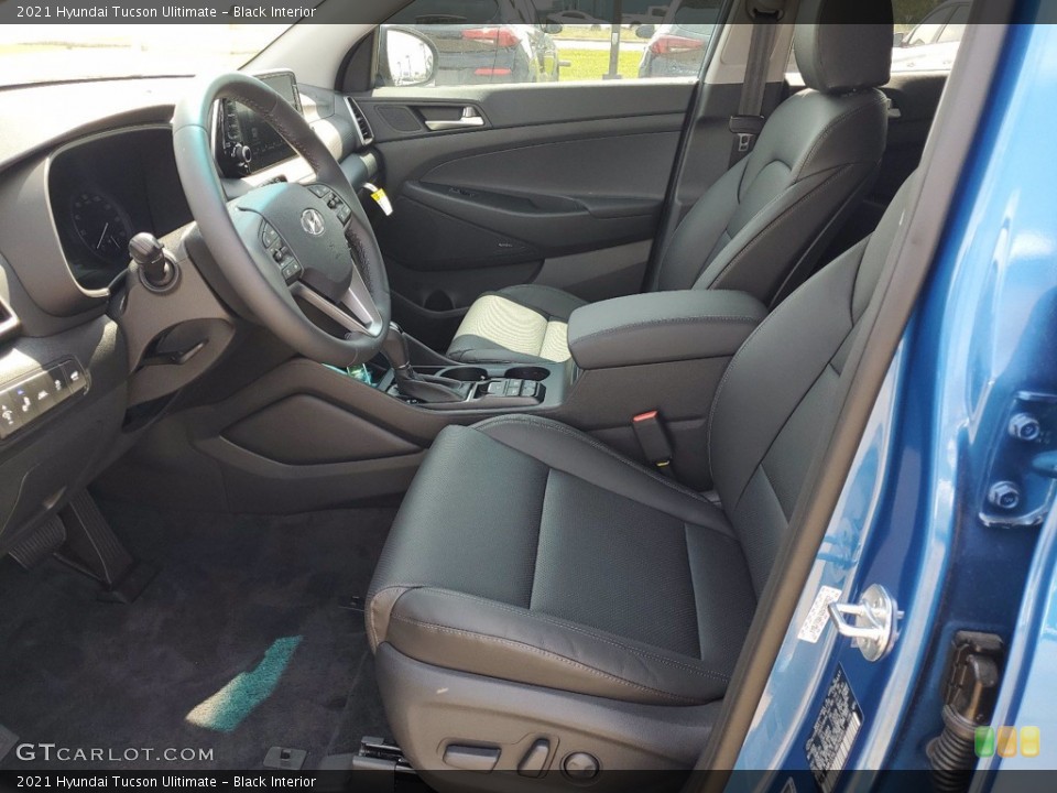 Black Interior Front Seat for the 2021 Hyundai Tucson Ulitimate #141767357