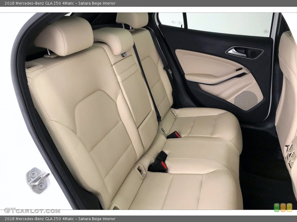 Sahara Beige Interior Rear Seat for the 2018 Mercedes-Benz GLA 250 4Matic #141768836