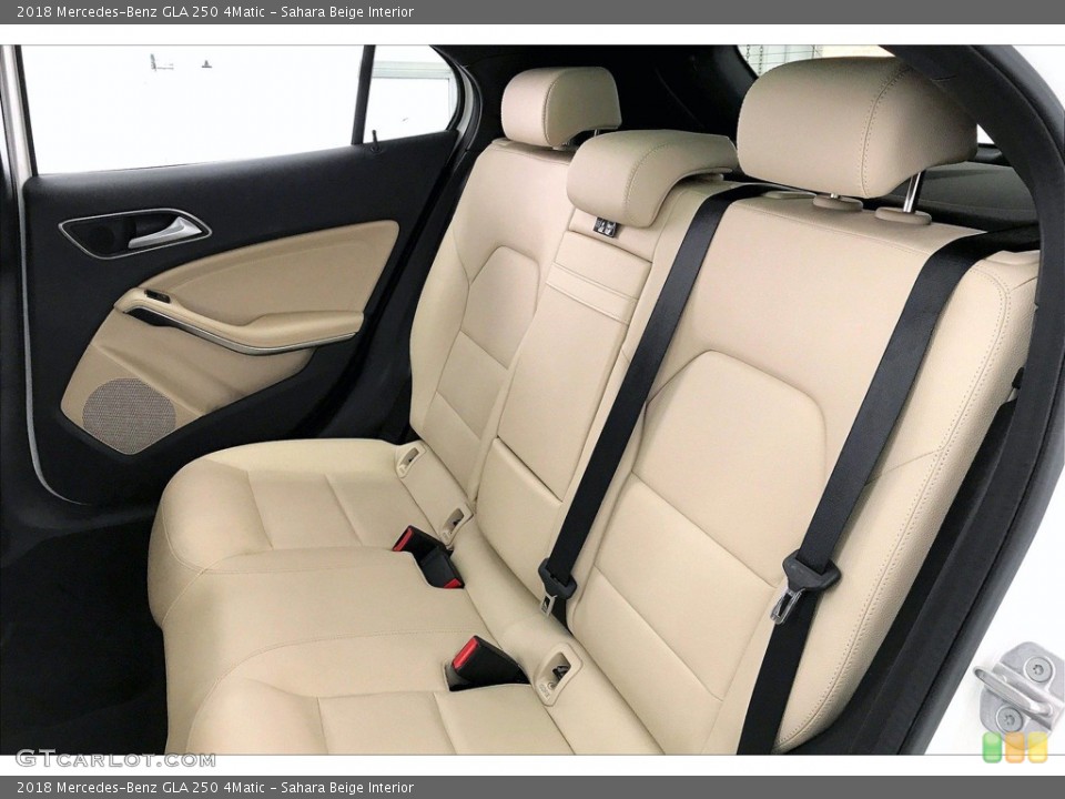 Sahara Beige Interior Rear Seat for the 2018 Mercedes-Benz GLA 250 4Matic #141768860