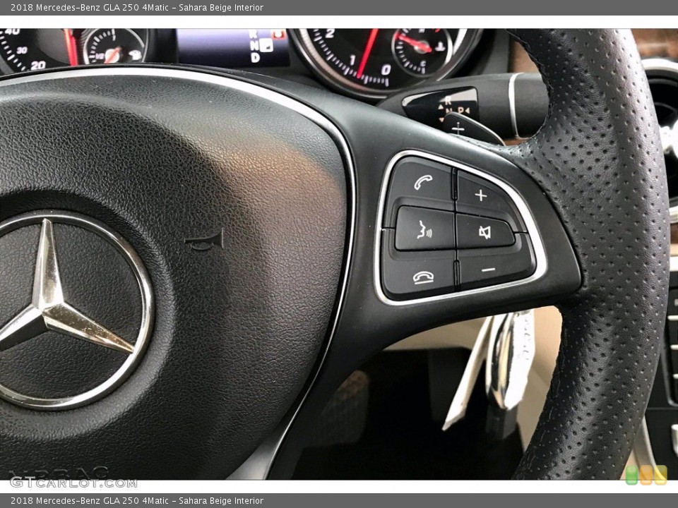 Sahara Beige Interior Steering Wheel for the 2018 Mercedes-Benz GLA 250 4Matic #141768920