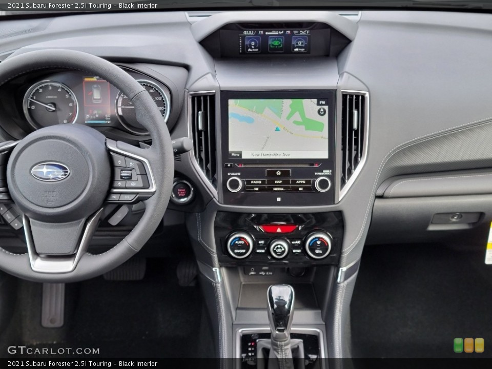 Black Interior Dashboard for the 2021 Subaru Forester 2.5i Touring #141769241