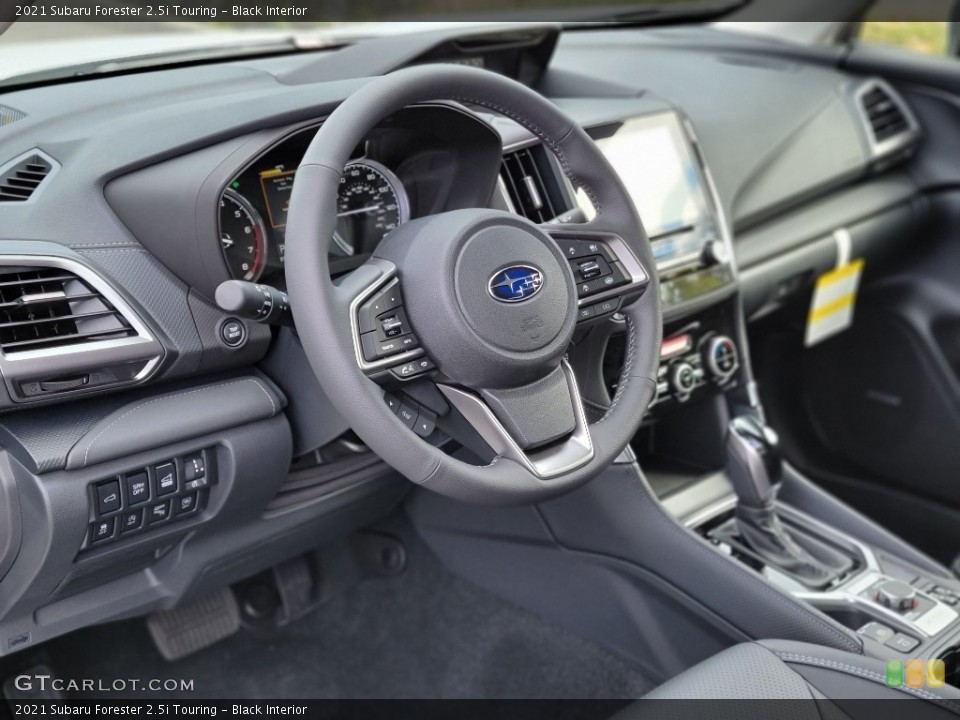 Black Interior Steering Wheel for the 2021 Subaru Forester 2.5i Touring #141769287