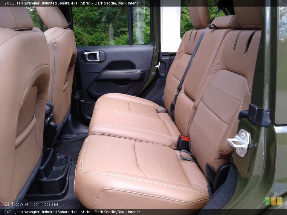 Dark Saddle/Black Interior Rear Seat for the 2021 Jeep Wrangler Unlimited Sahara 4xe Hybrid #141769700