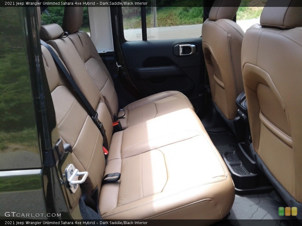 Dark Saddle/Black Interior Rear Seat for the 2021 Jeep Wrangler Unlimited Sahara 4xe Hybrid #141769823