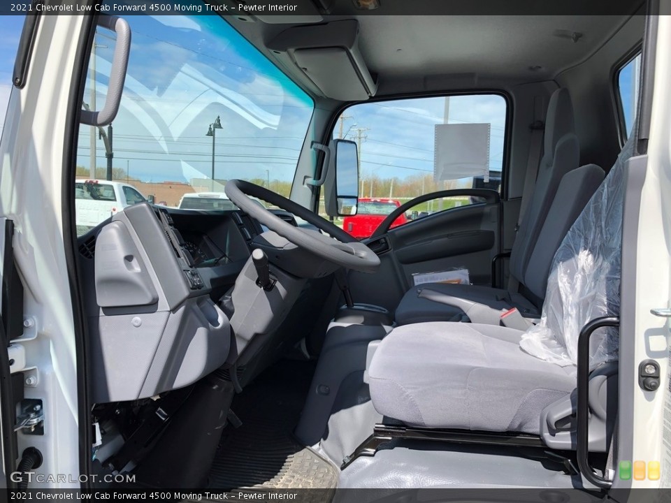 Pewter 2021 Chevrolet Low Cab Forward Interiors