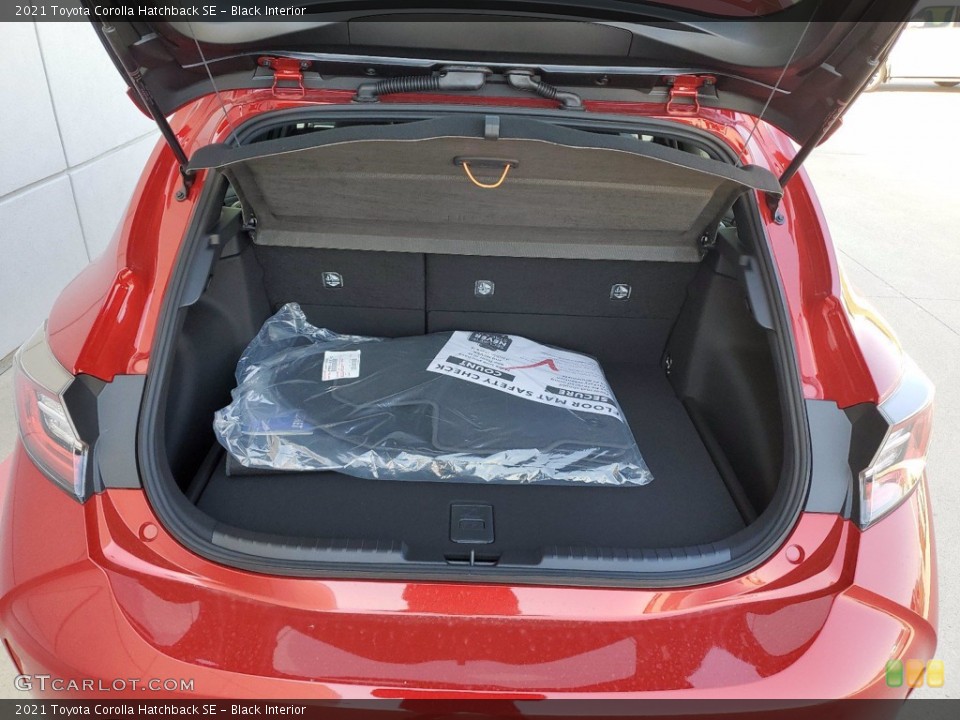Black Interior Trunk for the 2021 Toyota Corolla Hatchback SE #141773486