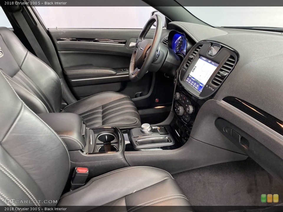 Black Interior Dashboard for the 2018 Chrysler 300 S #141775028