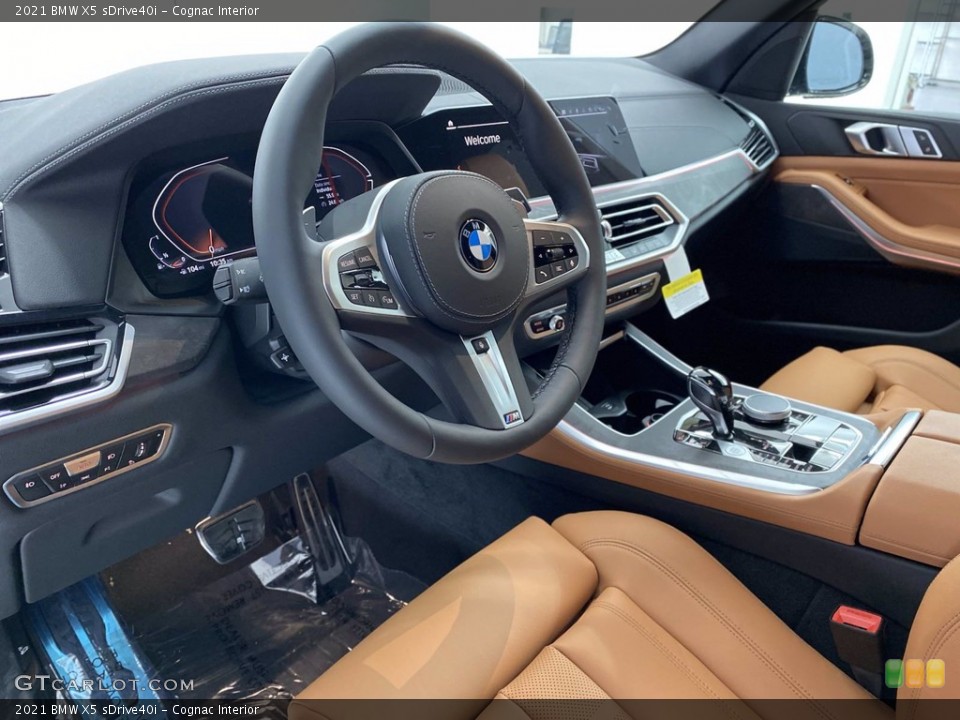 Cognac Interior Photo for the 2021 BMW X5 sDrive40i #141778310