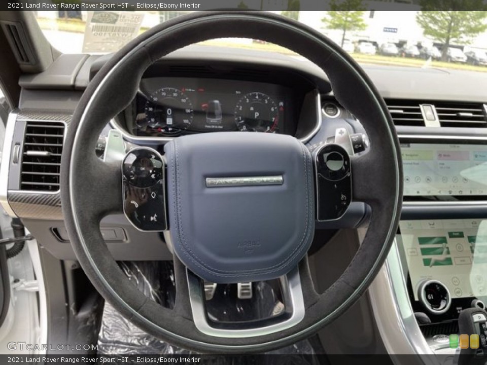 Eclipse/Ebony Interior Steering Wheel for the 2021 Land Rover Range Rover Sport HST #141778841