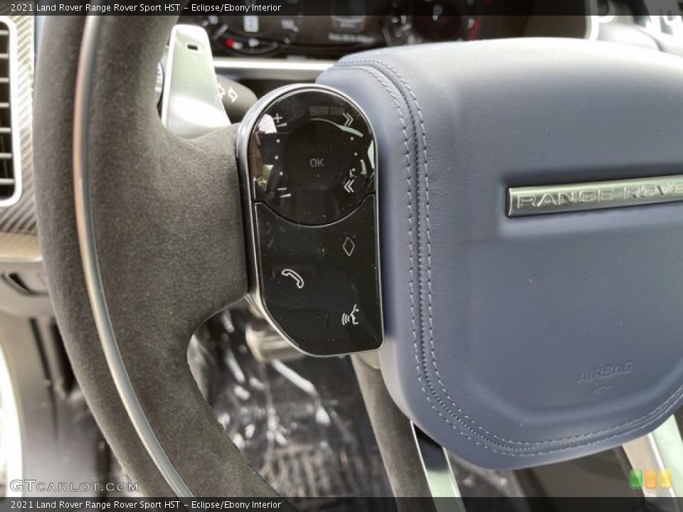 Eclipse/Ebony Interior Steering Wheel for the 2021 Land Rover Range Rover Sport HST #141778862