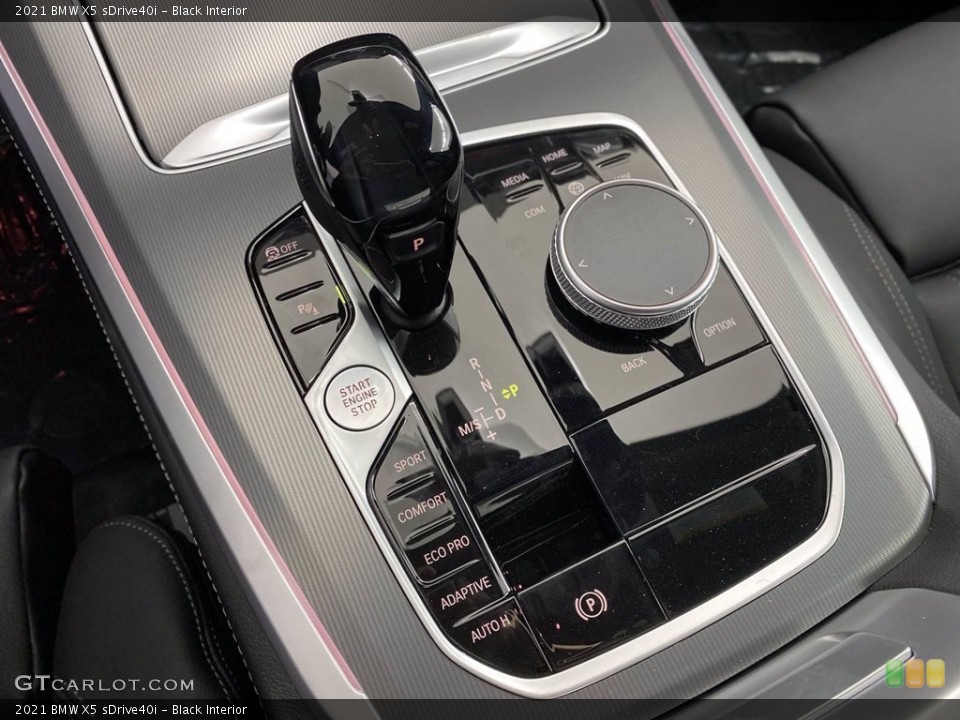 Black Interior Transmission for the 2021 BMW X5 sDrive40i #141779816