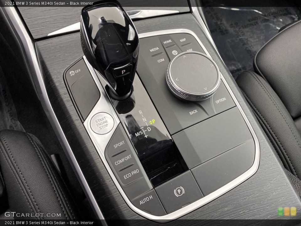 Black Interior Transmission for the 2021 BMW 3 Series M340i Sedan #141781292