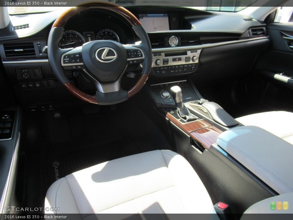 Black Interior Front Seat for the 2016 Lexus ES 350 #141785777