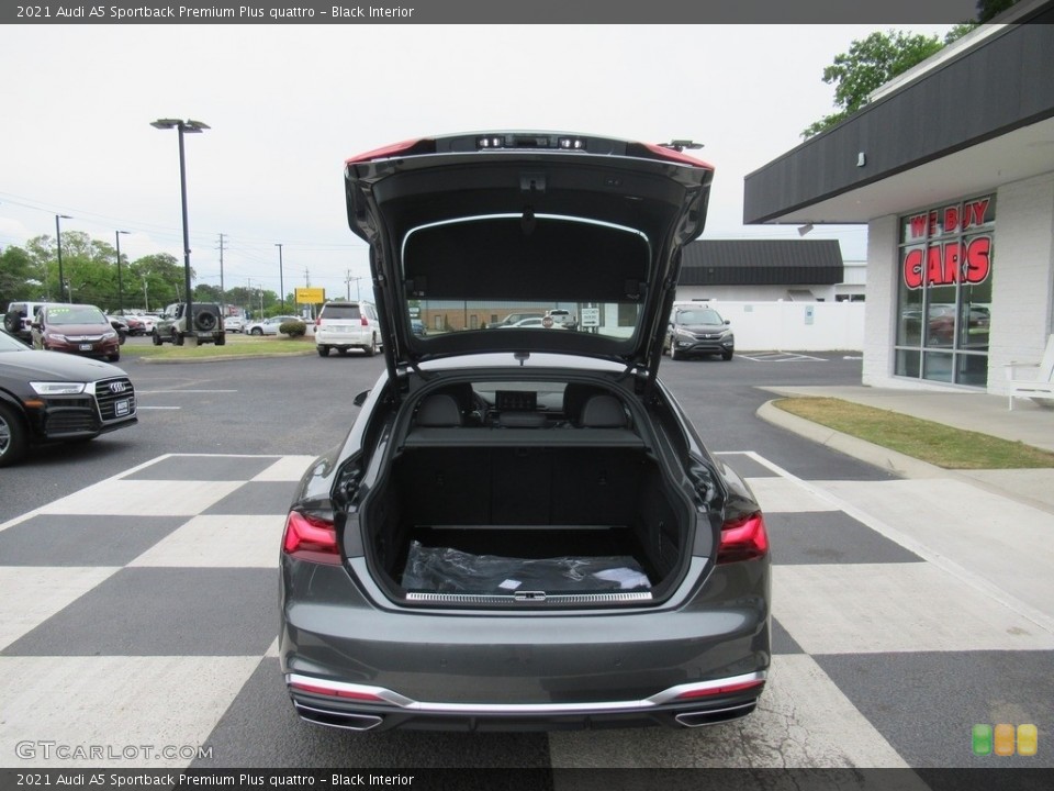Black Interior Trunk for the 2021 Audi A5 Sportback Premium Plus quattro #141787426