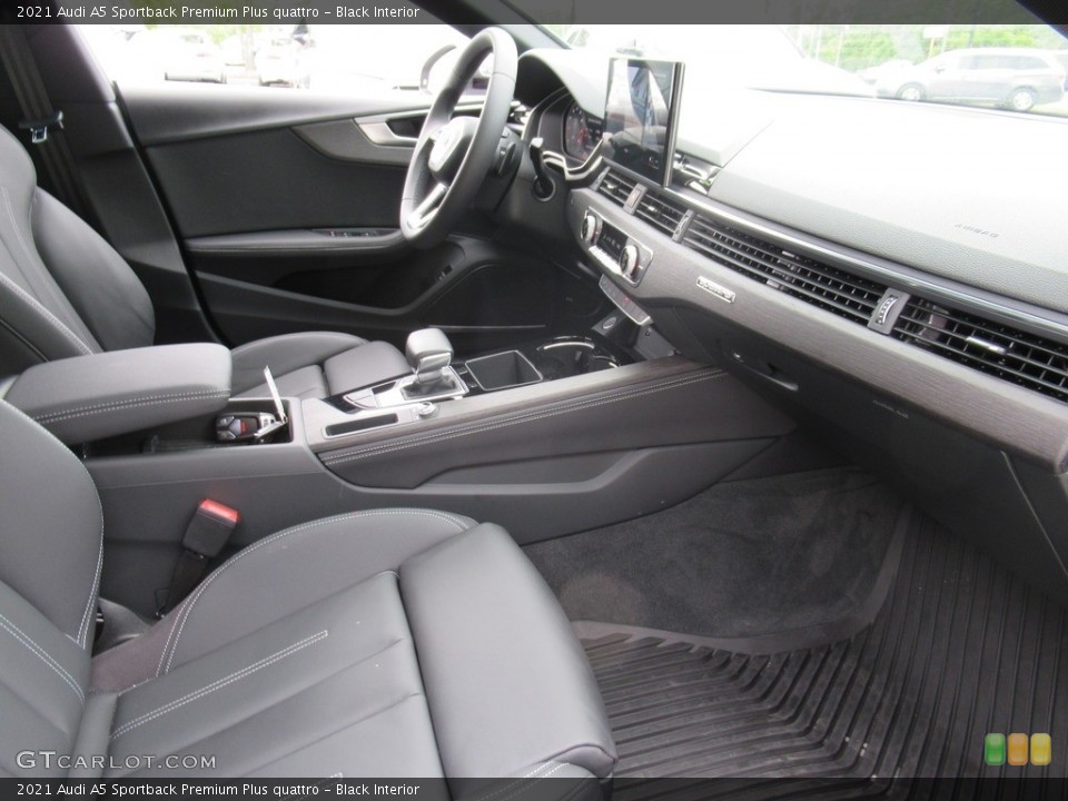 Black Interior Front Seat for the 2021 Audi A5 Sportback Premium Plus quattro #141787579