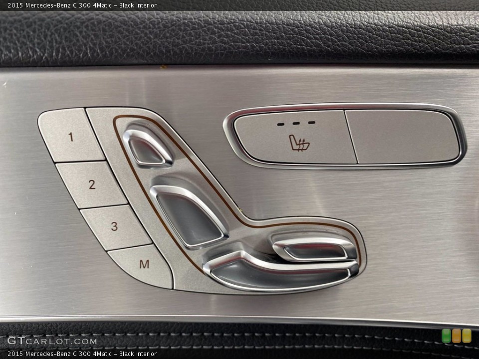 Black Interior Controls for the 2015 Mercedes-Benz C 300 4Matic #141787696