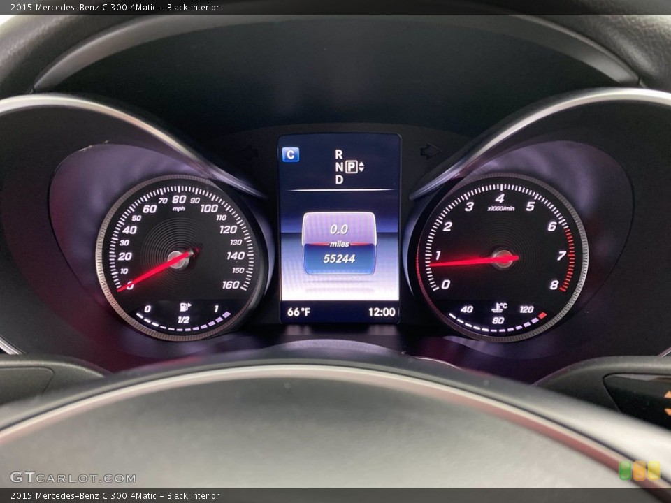 Black Interior Gauges for the 2015 Mercedes-Benz C 300 4Matic #141787861
