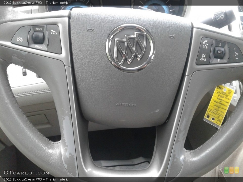 Titanium Interior Steering Wheel for the 2012 Buick LaCrosse FWD #141788131