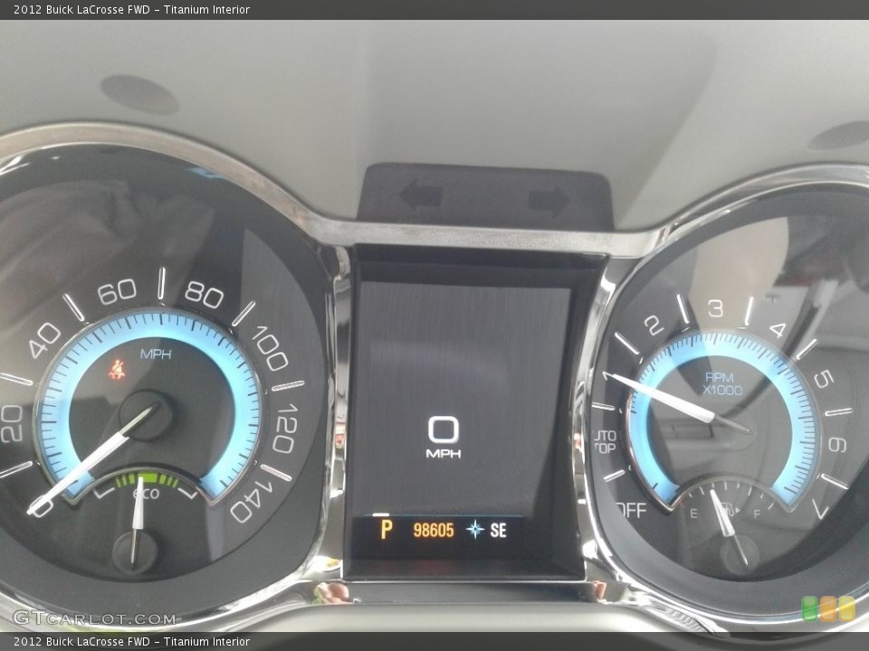 Titanium Interior Gauges for the 2012 Buick LaCrosse FWD #141788149