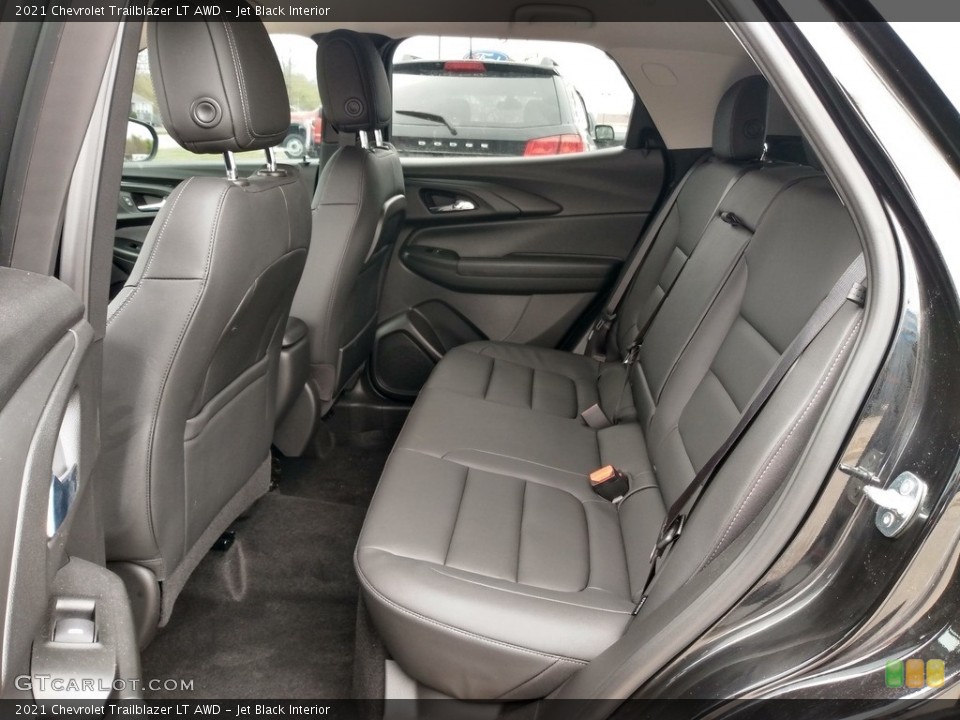 Jet Black Interior Rear Seat for the 2021 Chevrolet Trailblazer LT AWD #141790480