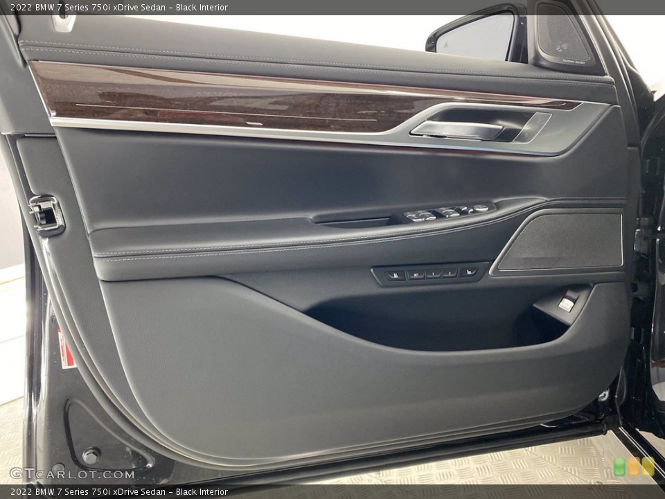 Black Interior Door Panel for the 2022 BMW 7 Series 750i xDrive Sedan #141794222