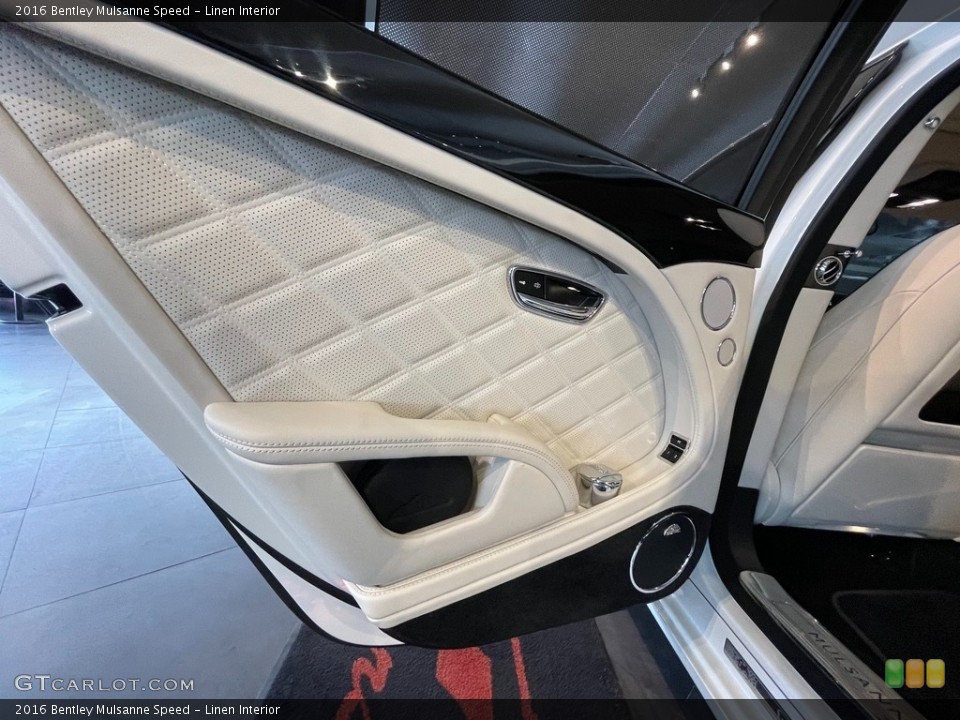 Linen Interior Door Panel for the 2016 Bentley Mulsanne Speed #141797645