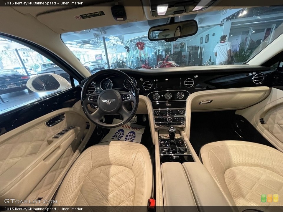 Linen Interior Dashboard for the 2016 Bentley Mulsanne Speed #141797687