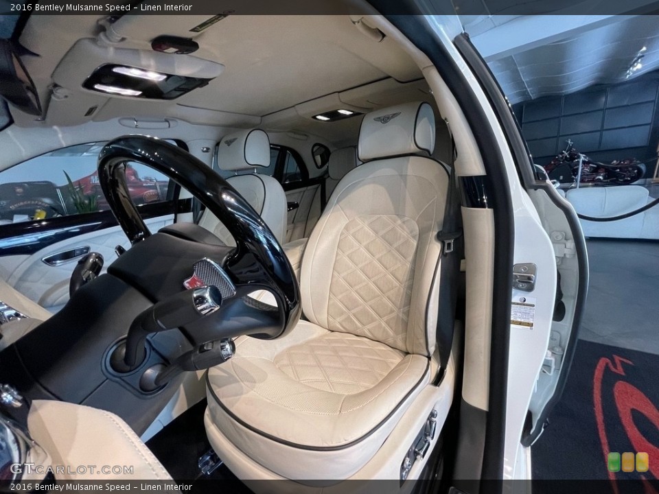 Linen 2016 Bentley Mulsanne Interiors