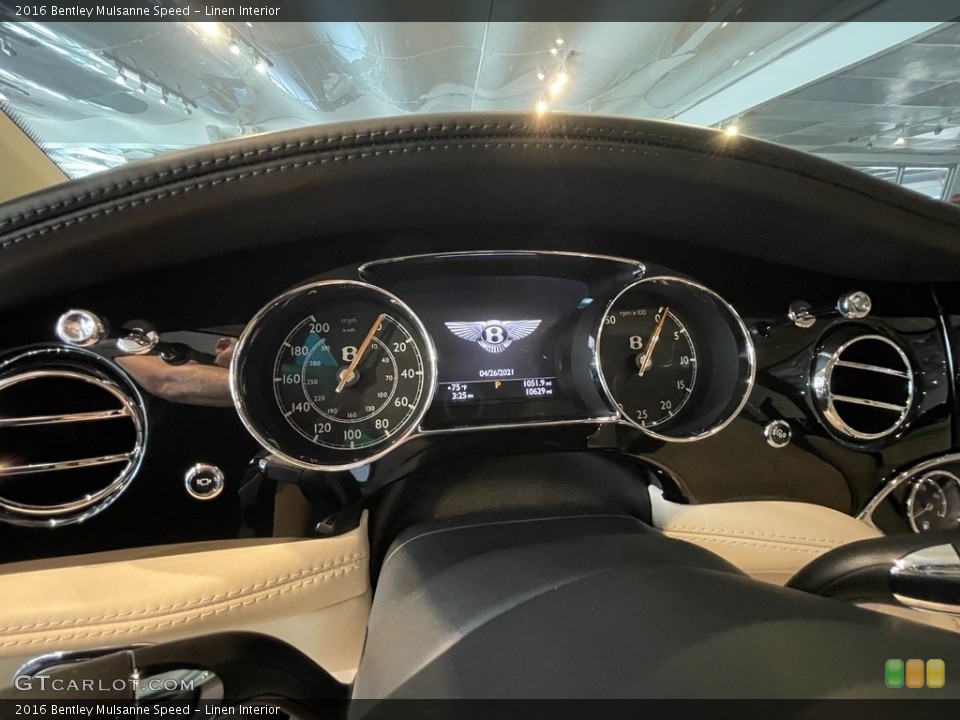 Linen Interior Gauges for the 2016 Bentley Mulsanne Speed #141797849