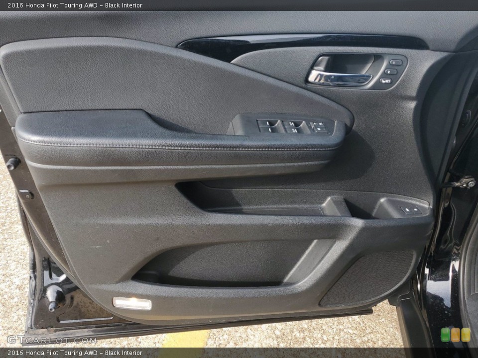 Black Interior Door Panel for the 2016 Honda Pilot Touring AWD #141798377