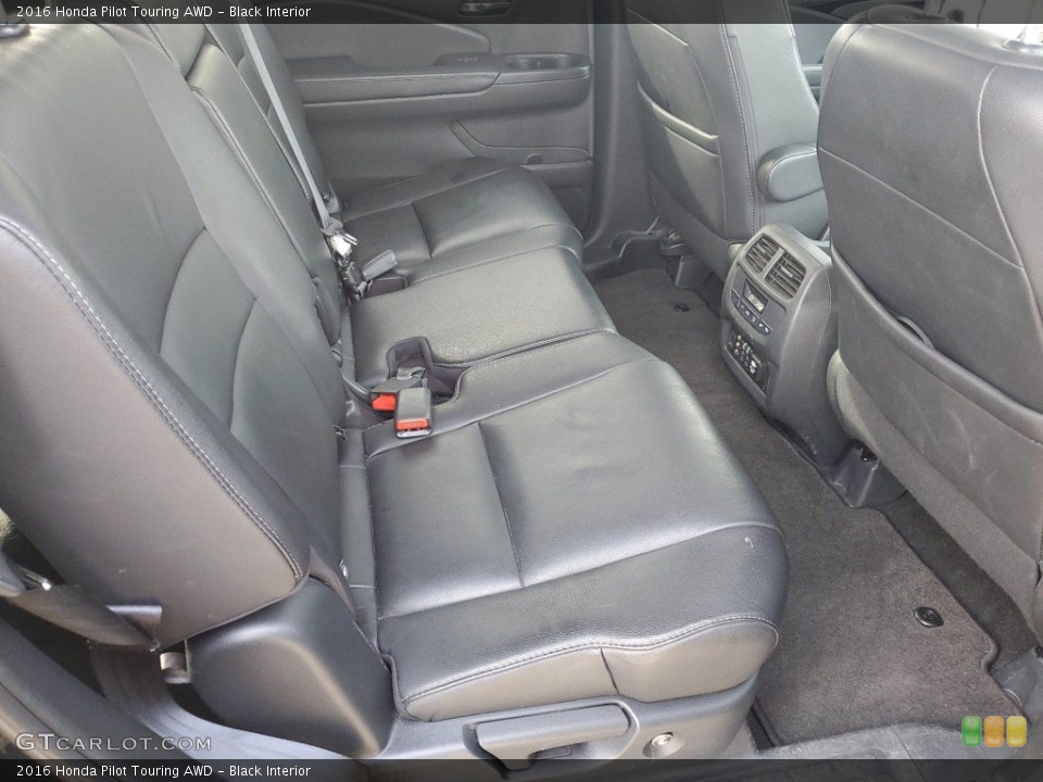 Black Interior Rear Seat for the 2016 Honda Pilot Touring AWD #141798764