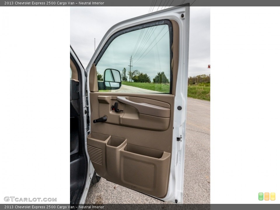 Neutral Interior Door Panel for the 2013 Chevrolet Express 2500 Cargo Van #141799289