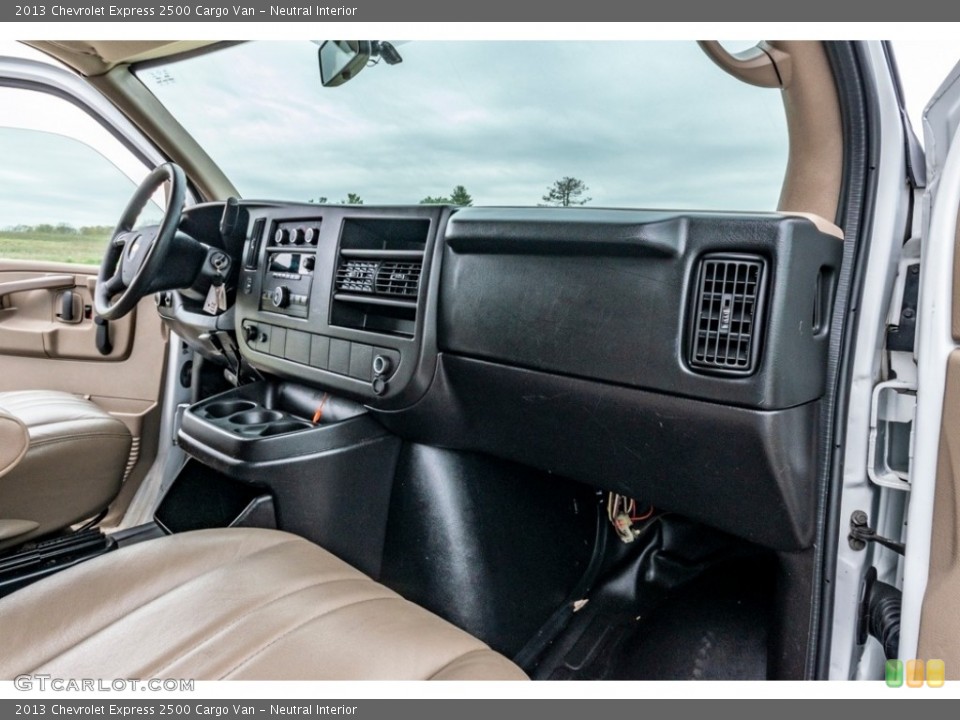 Neutral Interior Dashboard for the 2013 Chevrolet Express 2500 Cargo Van #141799302
