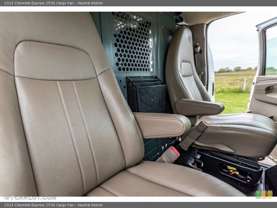 Neutral Interior Front Seat for the 2013 Chevrolet Express 2500 Cargo Van #141799334