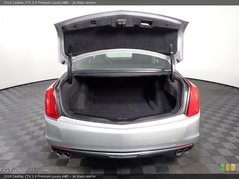 Jet Black Interior Trunk for the 2016 Cadillac CT6 3.6 Premium Luxury AWD #141800747