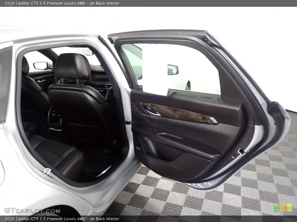 Jet Black Interior Door Panel for the 2016 Cadillac CT6 3.6 Premium Luxury AWD #141800921
